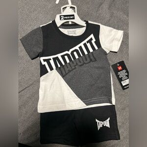 Tapout baby boys matching shorts set